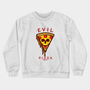 Evil Pizza Crewneck Sweatshirt